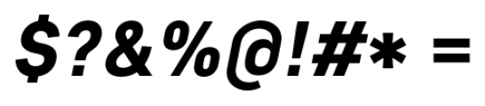 Core Sans D 65 Heavy Italic Font OTHER CHARS