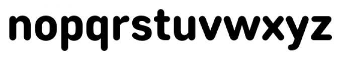 Core Sans DS 65 Heavy Font LOWERCASE