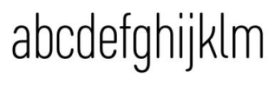 Core Sans DS Condensed 27 Light Font LOWERCASE