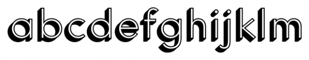 Core Sans G Cube Regular Font LOWERCASE