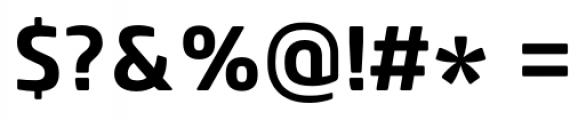 Core Sans M SC 65 Bold Font OTHER CHARS
