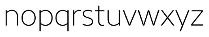 Core Sans N 25 ExtraLight Font LOWERCASE