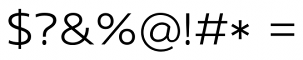 Core Sans N 33 Ex Light Font OTHER CHARS