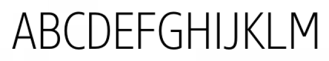 Core Sans N SC 27 Cn ExtraLight FONT