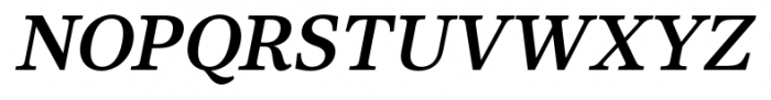 Core Serif N 55 Bold Italic Font UPPERCASE