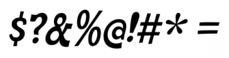 Cornpile Bold Italic Font OTHER CHARS