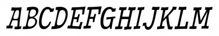 Cornpile Italic Font UPPERCASE