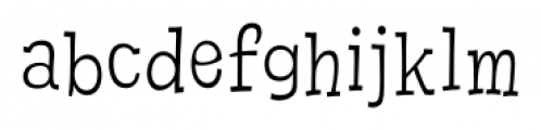 Cornpile Light Font LOWERCASE