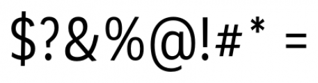 Corporative Sans Condensed Regular Font OTHER CHARS