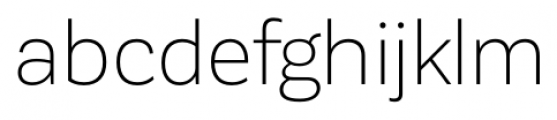 Corporative Sans Light Font LOWERCASE