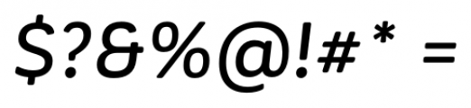 Corporative Soft Alt Medium Italic Font OTHER CHARS