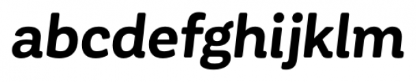 Corporative Soft Bold Italic Font LOWERCASE