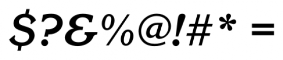 Corrigan Bold Italic Font OTHER CHARS