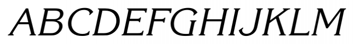 Corrigan Italic Font UPPERCASE