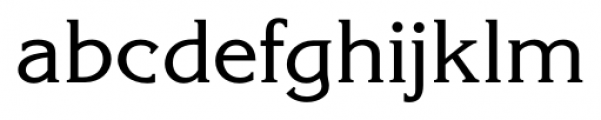 Corrigan Regular Font LOWERCASE