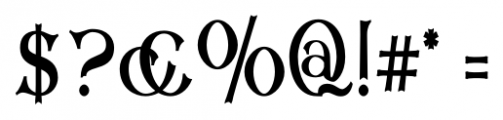 Corsham Condensed Condensed Regular Font OTHER CHARS
