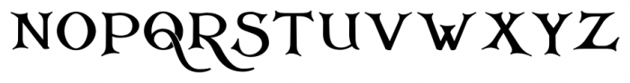 Corton Titular Regular Font LOWERCASE