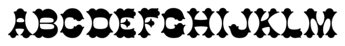 Cottonwood® Std Regular Font UPPERCASE
