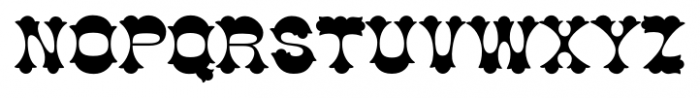 Cottonwood® Std Regular Font UPPERCASE