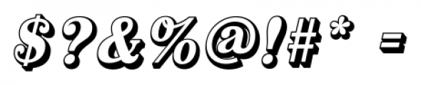 Country Western Italic  Open Font OTHER CHARS