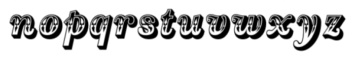 Country Western Italic Regular Font LOWERCASE