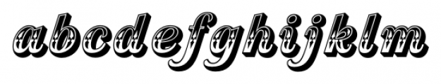 Country Western Script Regular Font LOWERCASE