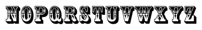 Country Western Small Caps Regular Font LOWERCASE