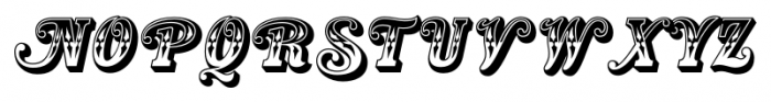 Country Western Swing Regular Font UPPERCASE