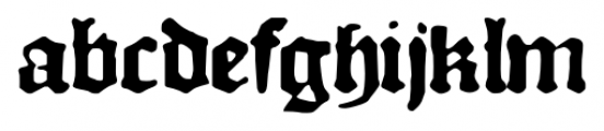 Courant Regular Font LOWERCASE