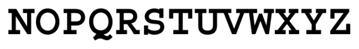 Courier Std Bold Font UPPERCASE