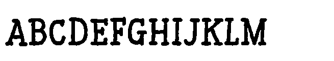 Coastal Notes Bold Font UPPERCASE