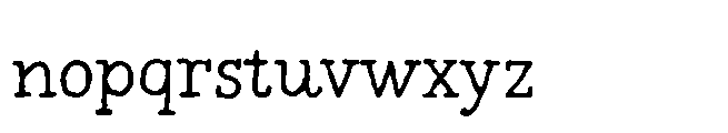 Coastal Notes Light Font LOWERCASE