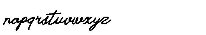Coastal Tropicana Script Font LOWERCASE