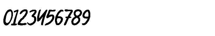 Coastaline Balibo Handed Font OTHER CHARS