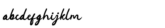 Coastaline Balibo Handed FONT