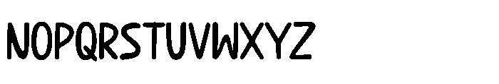 Coastaline Balibo Rounded Font UPPERCASE