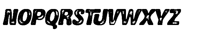 Coastella Texture Regular Font UPPERCASE