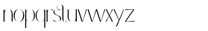 Coastine Font LOWERCASE