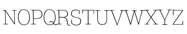 Coats Light Font UPPERCASE