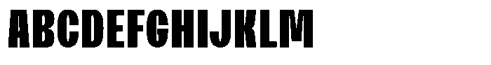 Cobrale Bold Font UPPERCASE