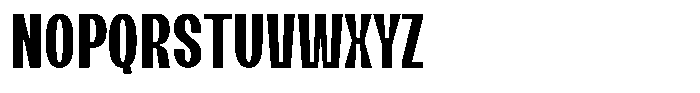 Cobrale Medium Font UPPERCASE