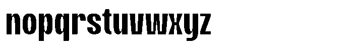 Cobrale Medium Font LOWERCASE