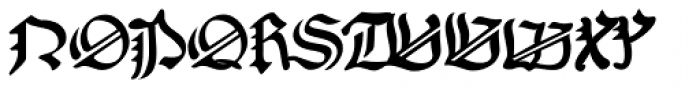 Coburg No1 Font UPPERCASE