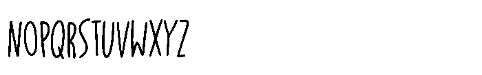 Cobweb Afternoon Bold Font LOWERCASE