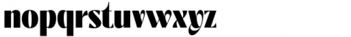 Cobya Bold Condensed Font LOWERCASE