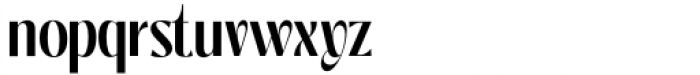 Cobya Regular Condensed Font LOWERCASE