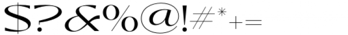 Cobya Regular Expanded Font OTHER CHARS