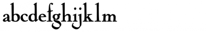 Cochin Archaic Bold Font LOWERCASE