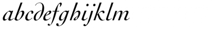 Cochin Italic Font LOWERCASE