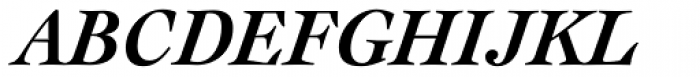 Cochin Pro Bold Italic Font UPPERCASE